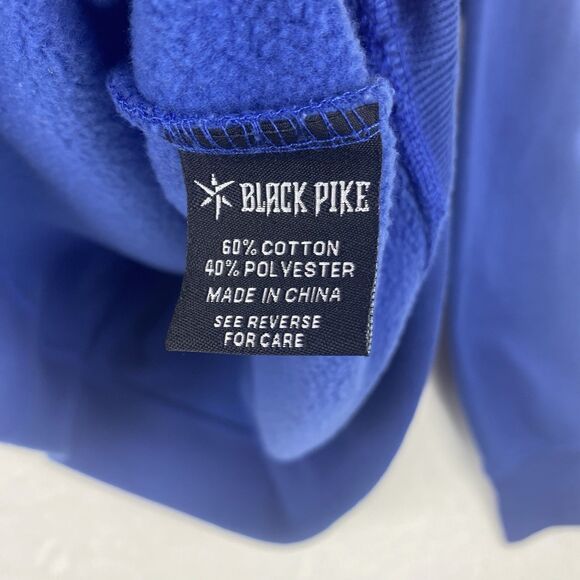 Black Pike Notorious Duck Sweater Adult 2XL Blue Embroidered Sweatshirt - Picture 11 of 12